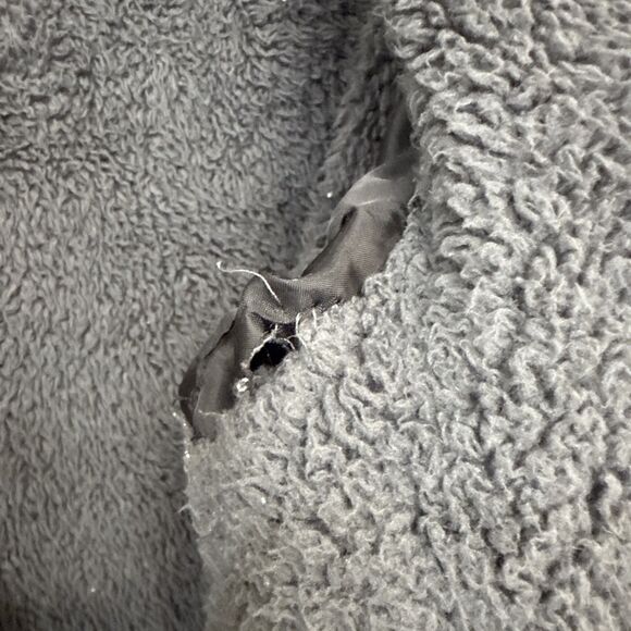 Weatherproof Vintage Men’s Sherpa Fleece Lined Puffer Jacket BLACK Full Zip L - Picture 6 of 8